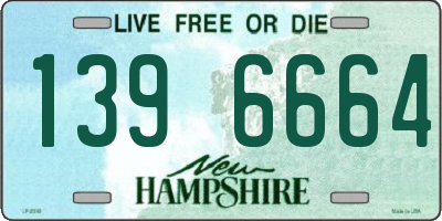 NH license plate 1396664