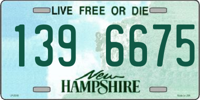 NH license plate 1396675