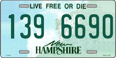 NH license plate 1396690