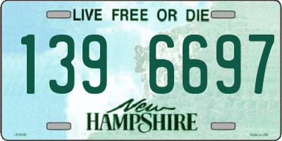 NH license plate 1396697