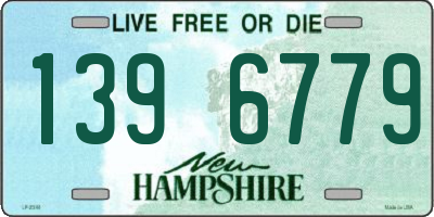 NH license plate 1396779