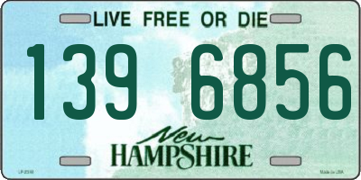 NH license plate 1396856