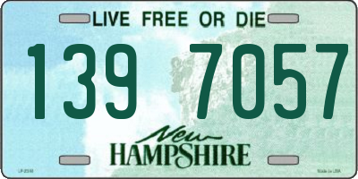 NH license plate 1397057