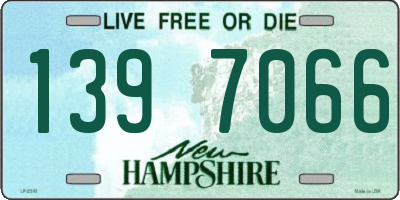 NH license plate 1397066
