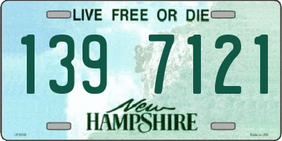 NH license plate 1397121