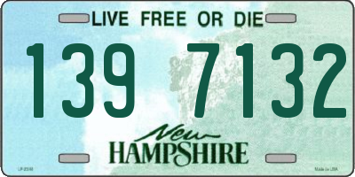NH license plate 1397132