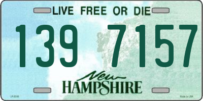 NH license plate 1397157