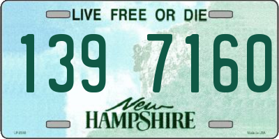 NH license plate 1397160