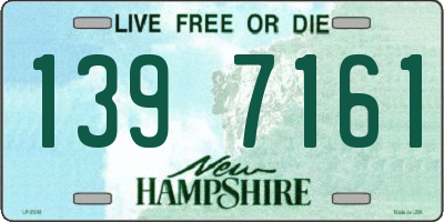 NH license plate 1397161