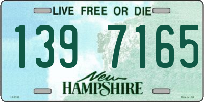 NH license plate 1397165