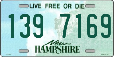 NH license plate 1397169