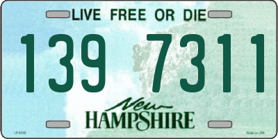 NH license plate 1397311