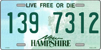 NH license plate 1397312