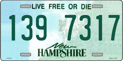 NH license plate 1397317