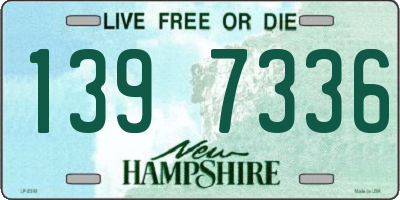 NH license plate 1397336