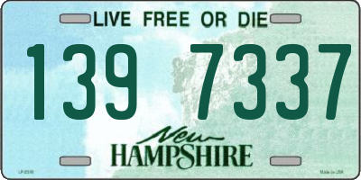 NH license plate 1397337