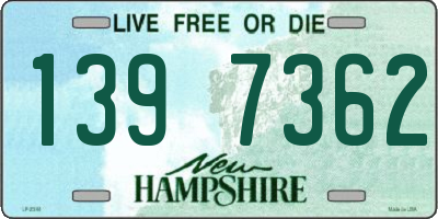 NH license plate 1397362