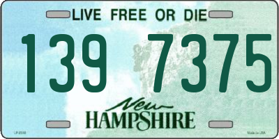 NH license plate 1397375