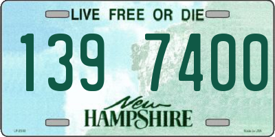 NH license plate 1397400
