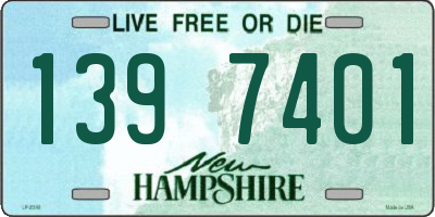 NH license plate 1397401