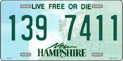 NH license plate 1397411