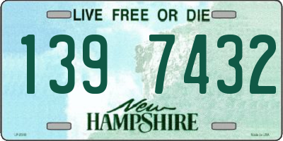 NH license plate 1397432