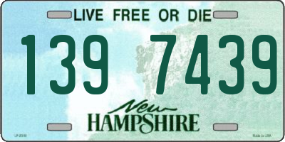 NH license plate 1397439