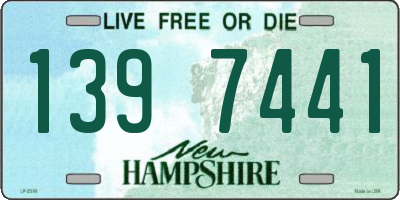 NH license plate 1397441