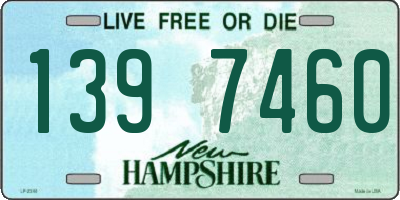 NH license plate 1397460
