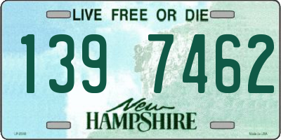 NH license plate 1397462
