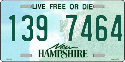 NH license plate 1397464