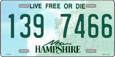 NH license plate 1397466