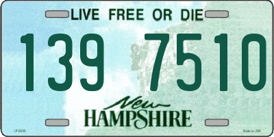 NH license plate 1397510