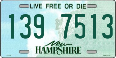 NH license plate 1397513