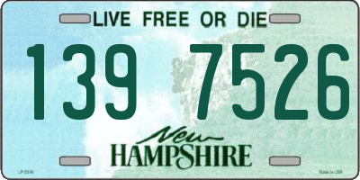 NH license plate 1397526