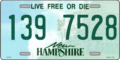 NH license plate 1397528