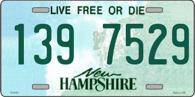 NH license plate 1397529