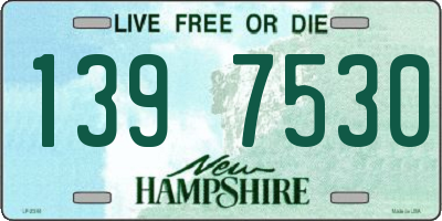 NH license plate 1397530