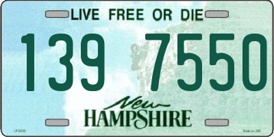 NH license plate 1397550