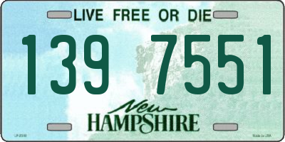 NH license plate 1397551