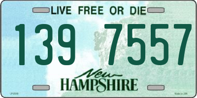 NH license plate 1397557