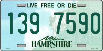 NH license plate 1397590