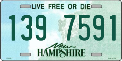 NH license plate 1397591