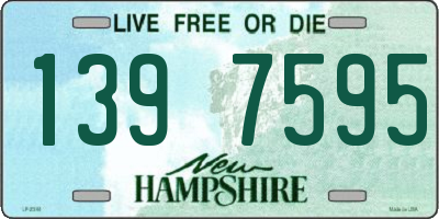 NH license plate 1397595