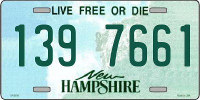 NH license plate 1397661