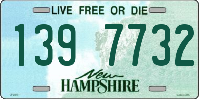 NH license plate 1397732