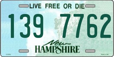 NH license plate 1397762