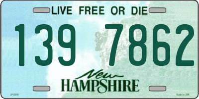 NH license plate 1397862