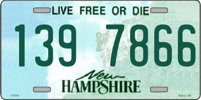 NH license plate 1397866