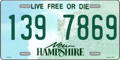 NH license plate 1397869